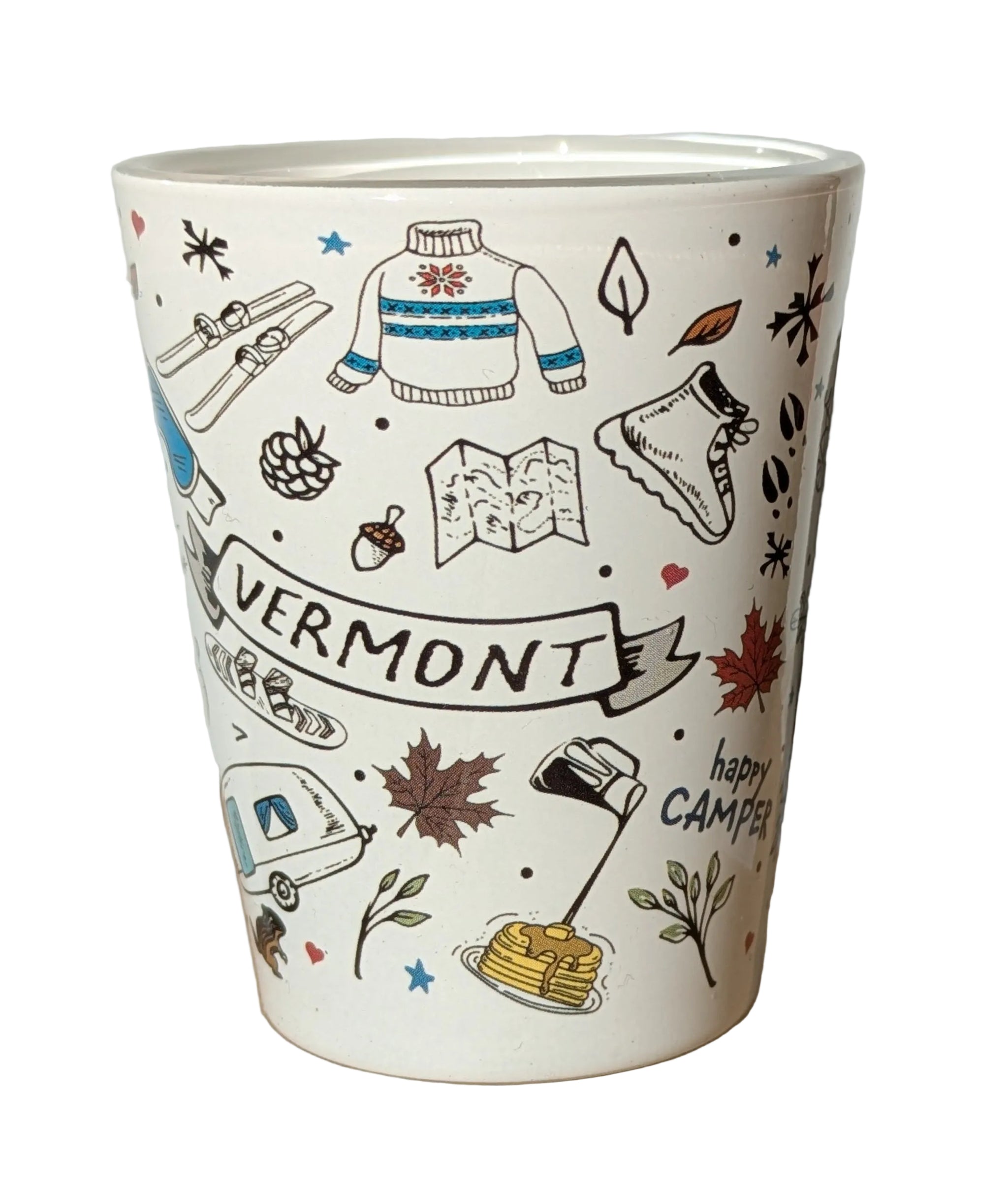 Vermont Icons Shot Glass – Stowe Mercantile