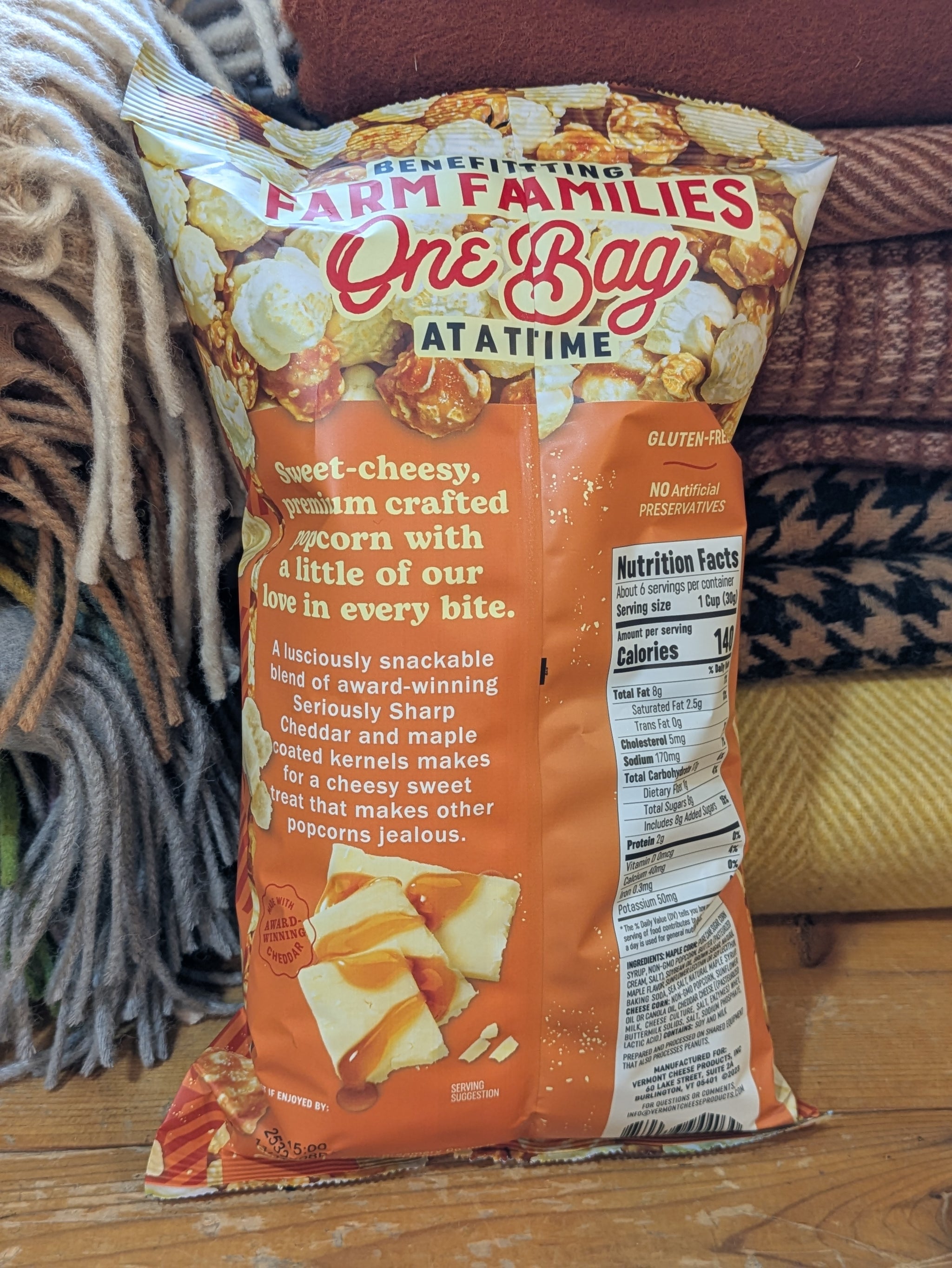 Cabot Popcorn Maple Cheddar – Stowe Mercantile