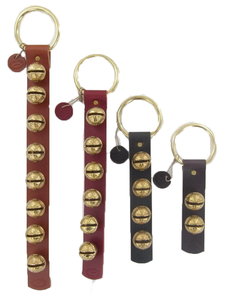 Leather Door Hanging Bells – Stowe Mercantile