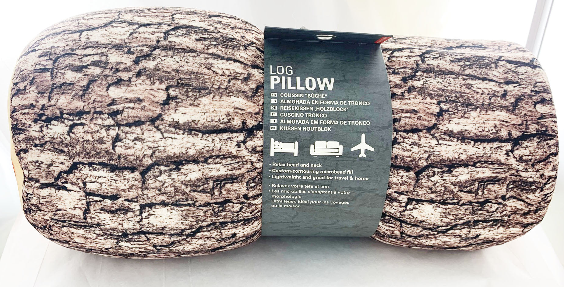 Log Pillow Stowe Mercantile