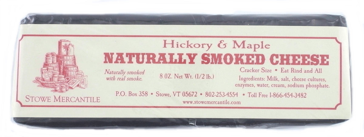 Stokes Point Cheddar S.M.K Hickory and Maple Smoked Cheddar Cheese – Stowe Mercantile